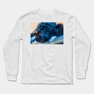 Blue Puppy Long Sleeve T-Shirt